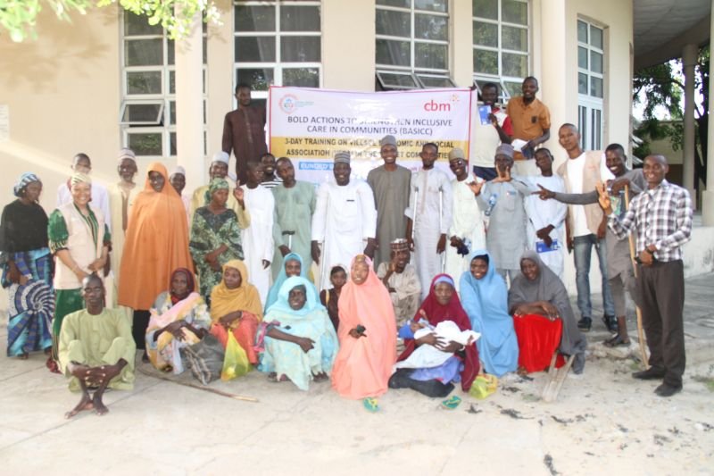 Community members at LETSAI's Village Economic and Social Association training